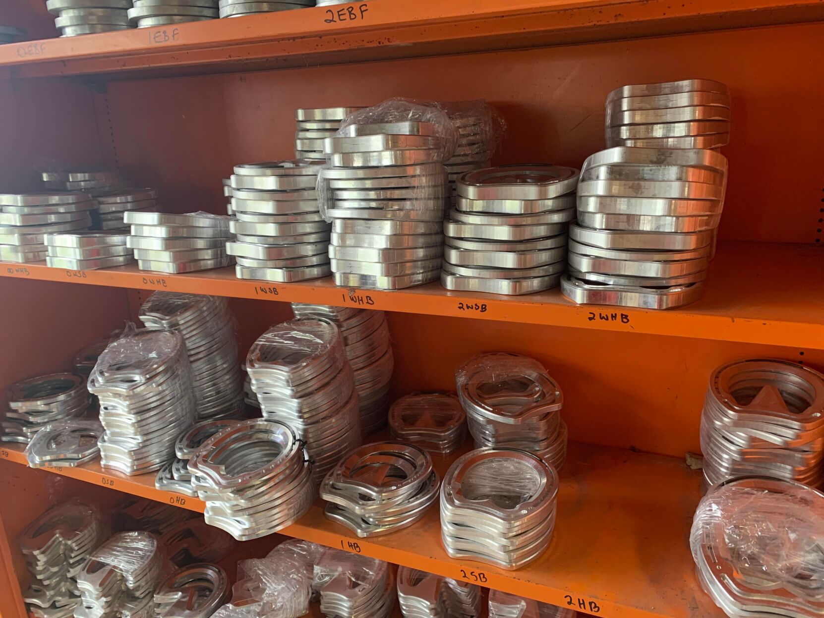 Conrad Trow's horseshoe supply